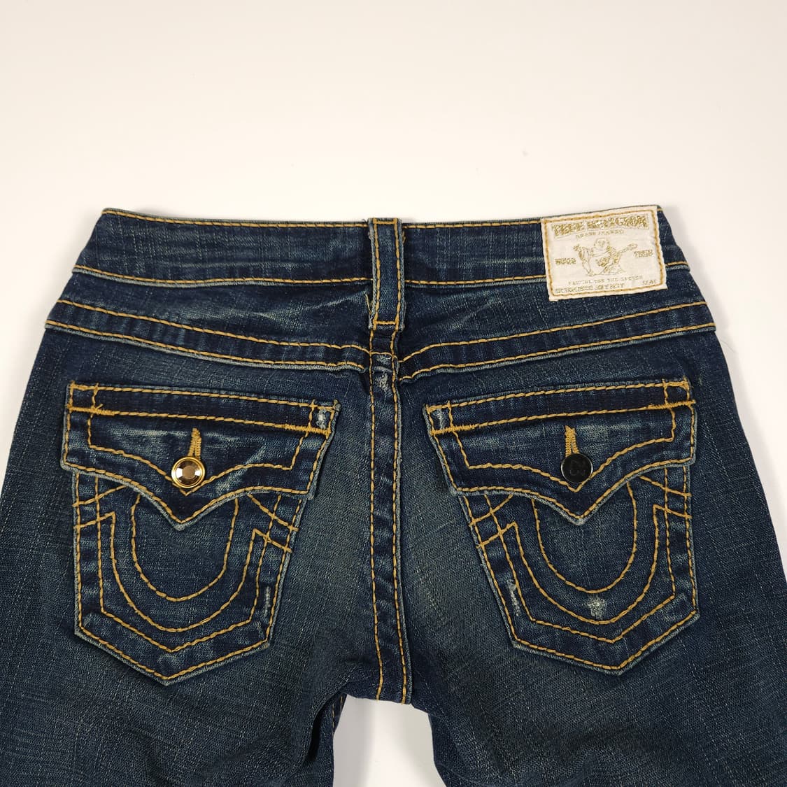 트루릴리전 로우라이즈 부츠컷 데님팬츠  상품이미지4