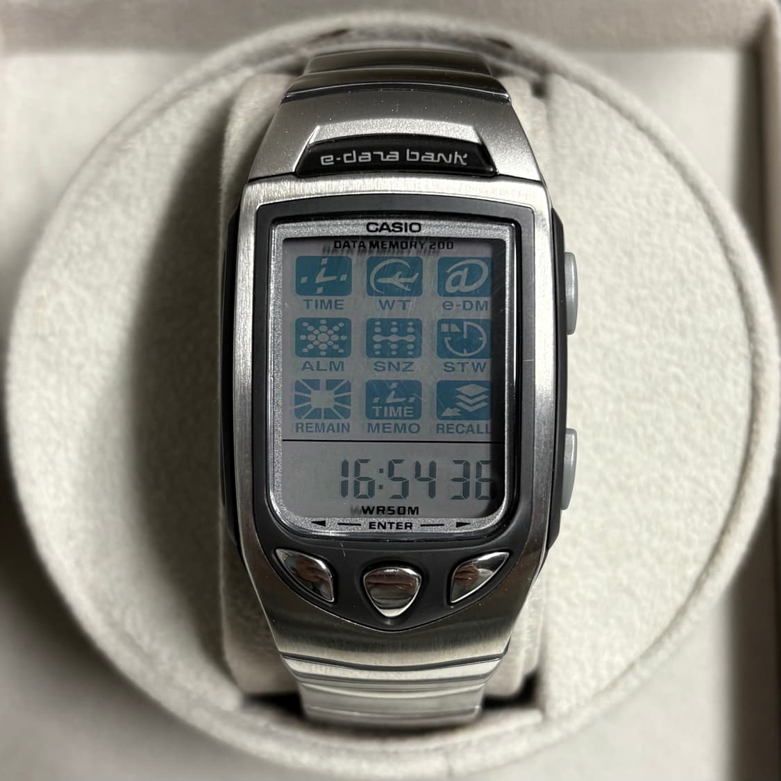 카시오 EDB-701 E-data bank 빈티지 시계 상품이미지2