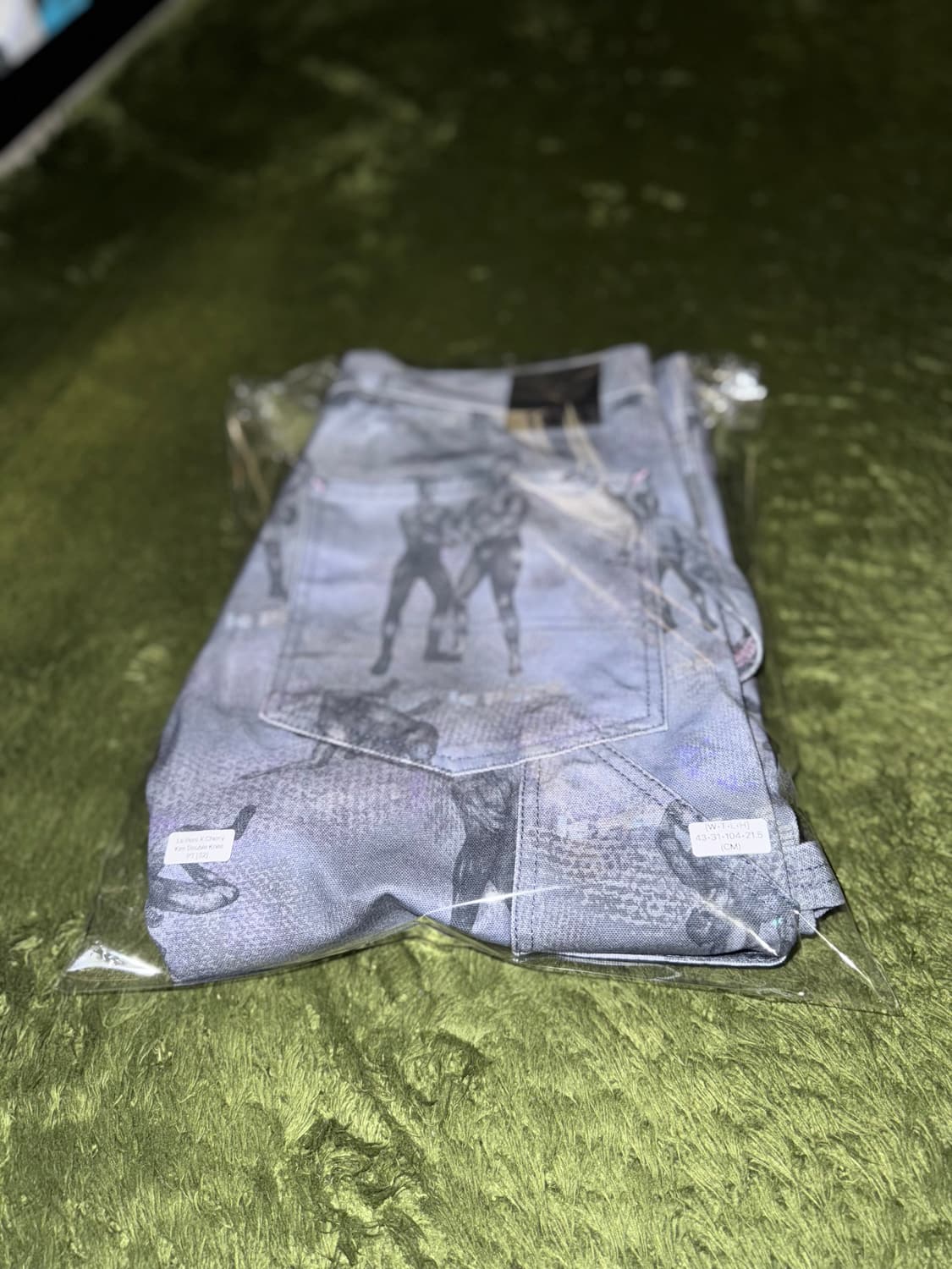 [32] Le Pere 르 뻬흐 X 체리 킴 콜라보 더블니 팬츠 상품이미지10