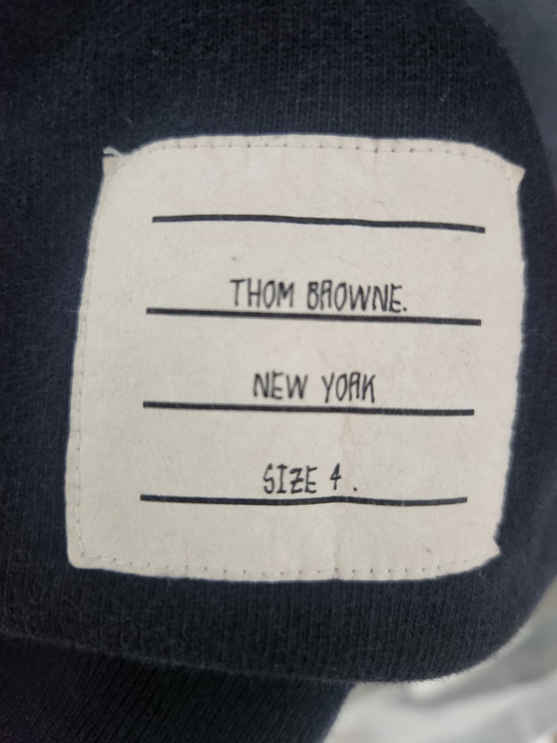 톰브라운 백사선 맨투맨 4 상품이미지10