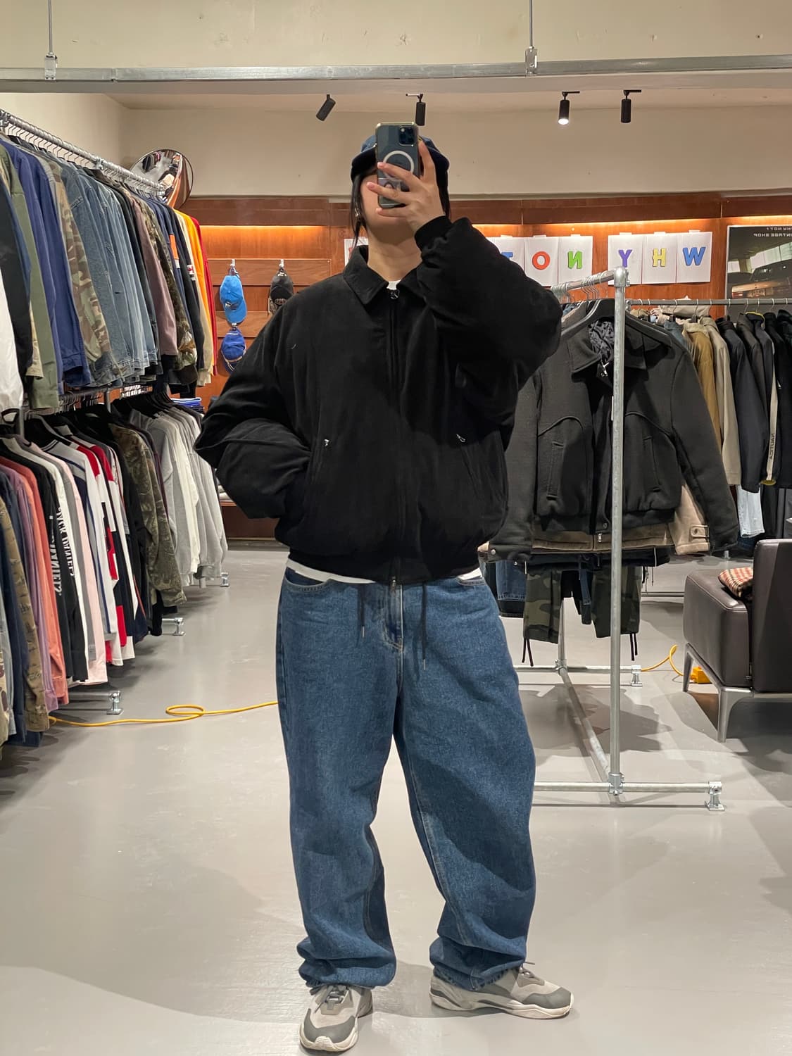 커스텀어클락 오버핏 패딩 자켓 상품이미지2