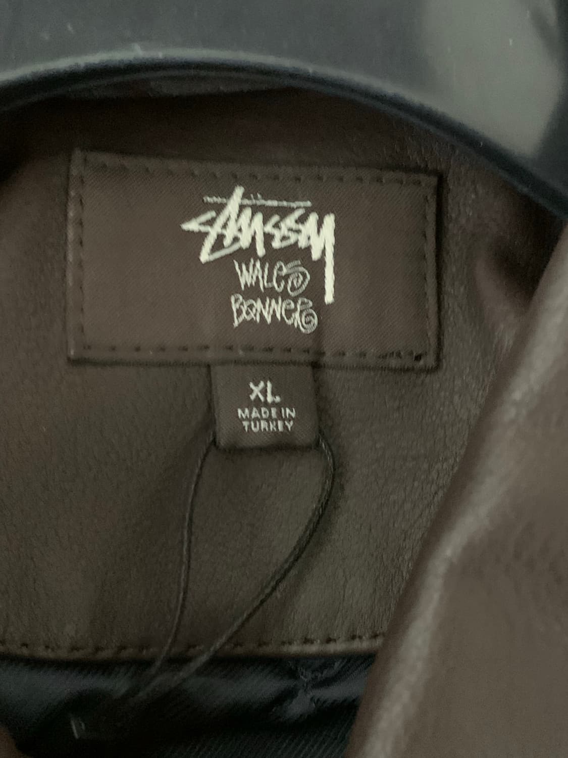 스투시 웨일즈 보너 레더 바시티 자켓 XL 새상품 상품이미지3