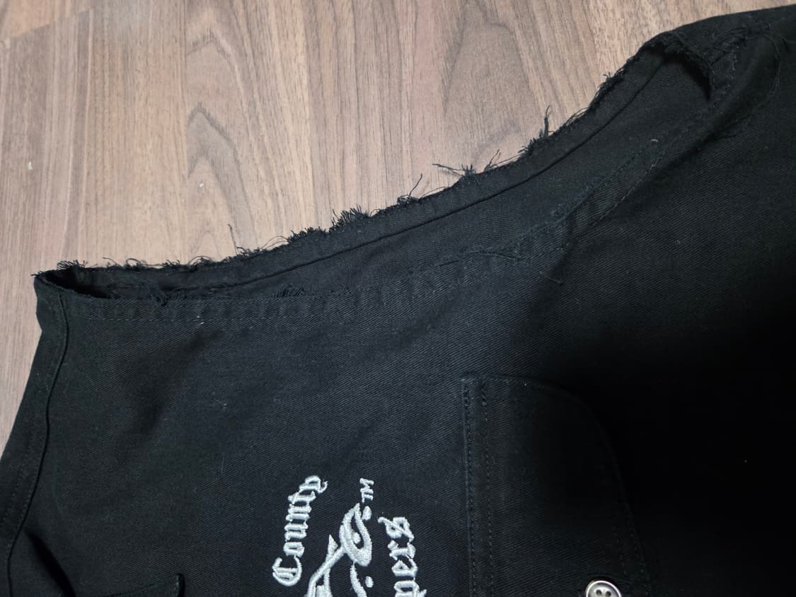 00s 오렌지카운티쵸퍼스 셔츠 베스트 [xl] 블랙 상품이미지8