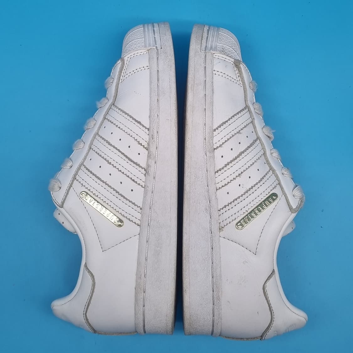 h 아디다스 슈퍼스타 금장 스니커즈225 상품이미지5