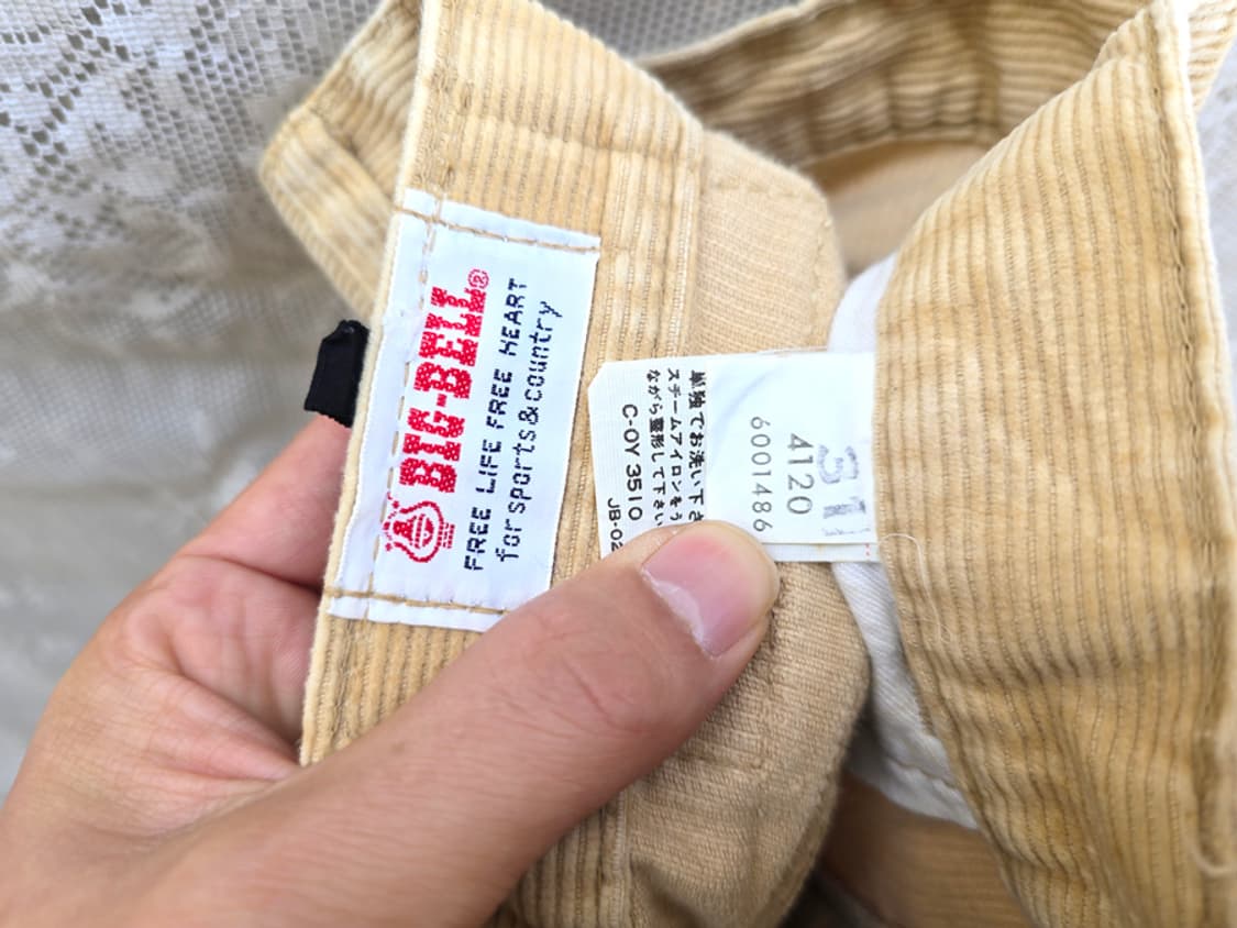 80s 빅벨 코듀로이 팬츠 상품이미지7