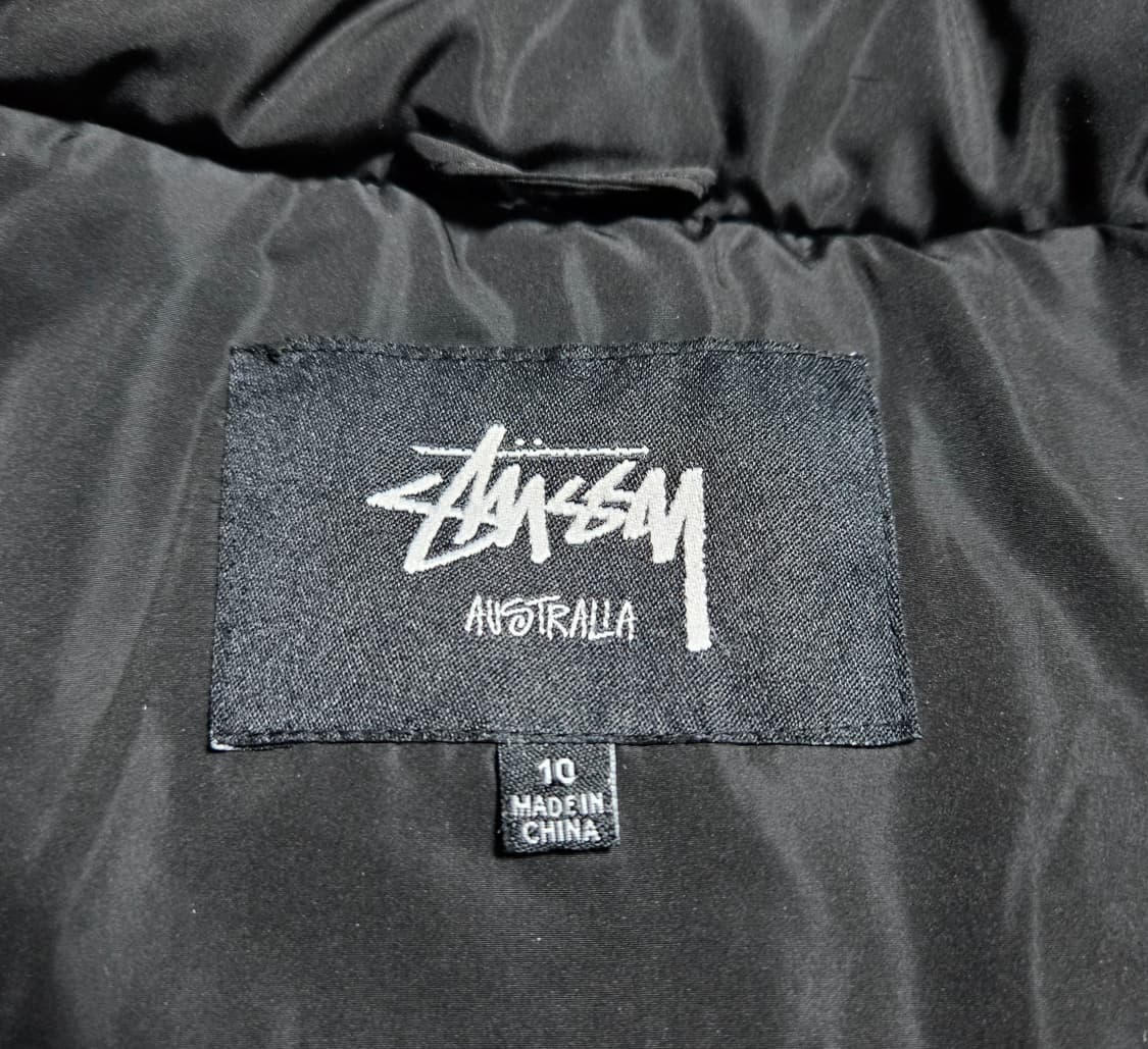 L 스투시 여성 숏패딩 블랙 호주 상품이미지4