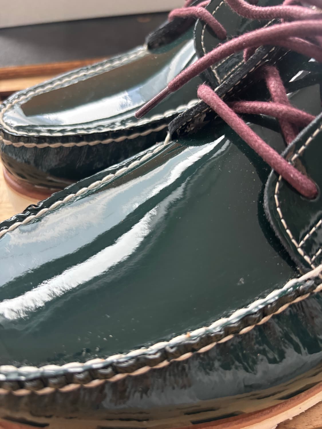 팀버랜드 카시나 3아이 보트슈즈 다크 그린 상품이미지2