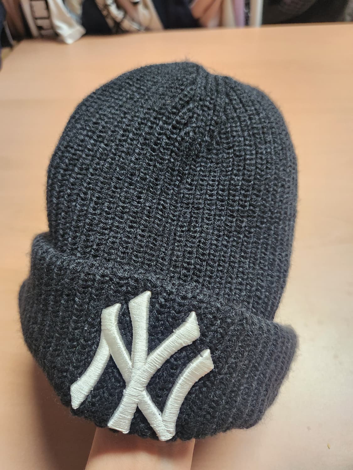 "MLB 뉴욕양키스 블랙 비니 🖤 힙한 무드 필수템" 상품이미지5