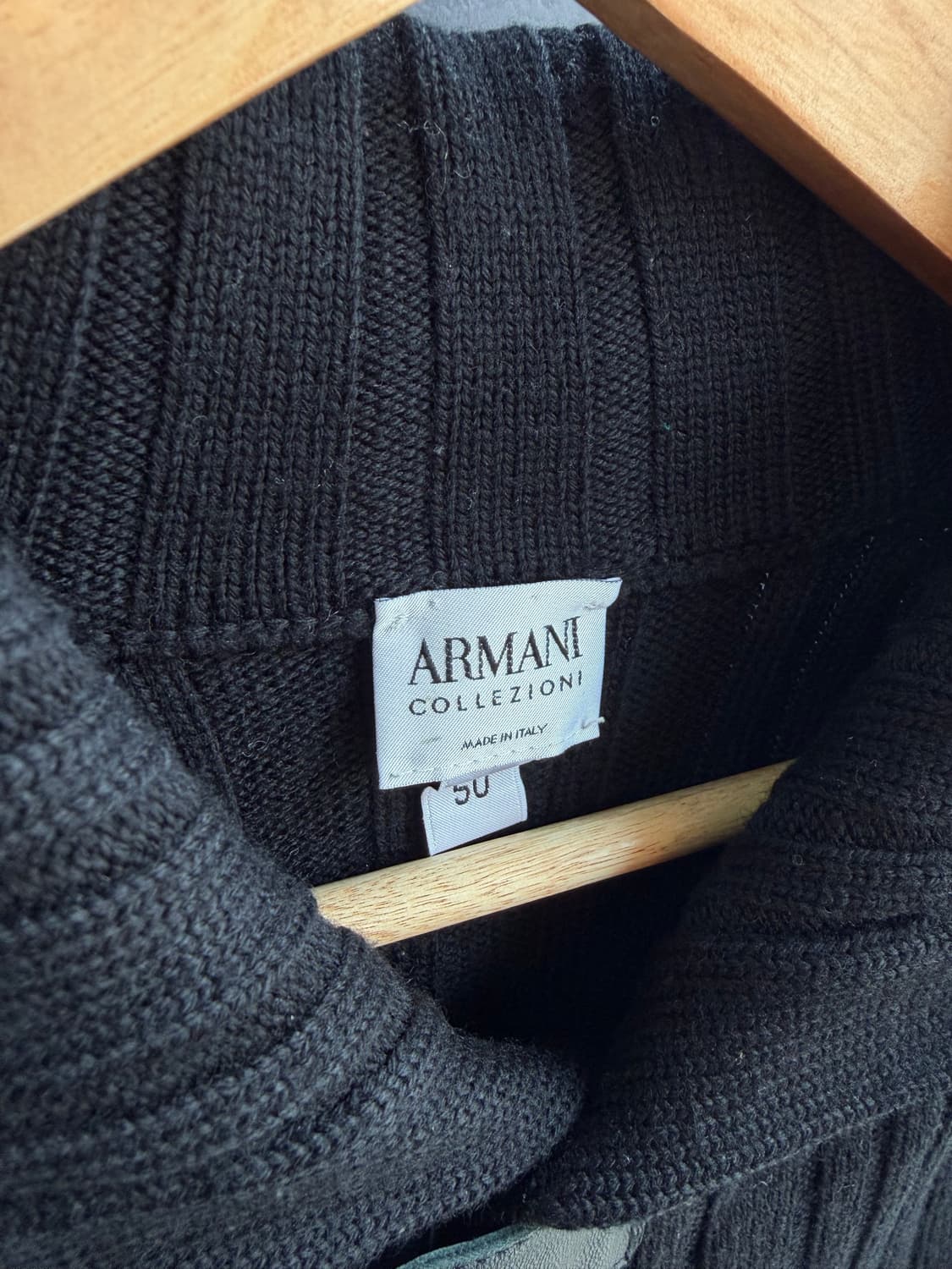 50/ 알마니 꼴레지오니 골지 니트 자켓 상품이미지5