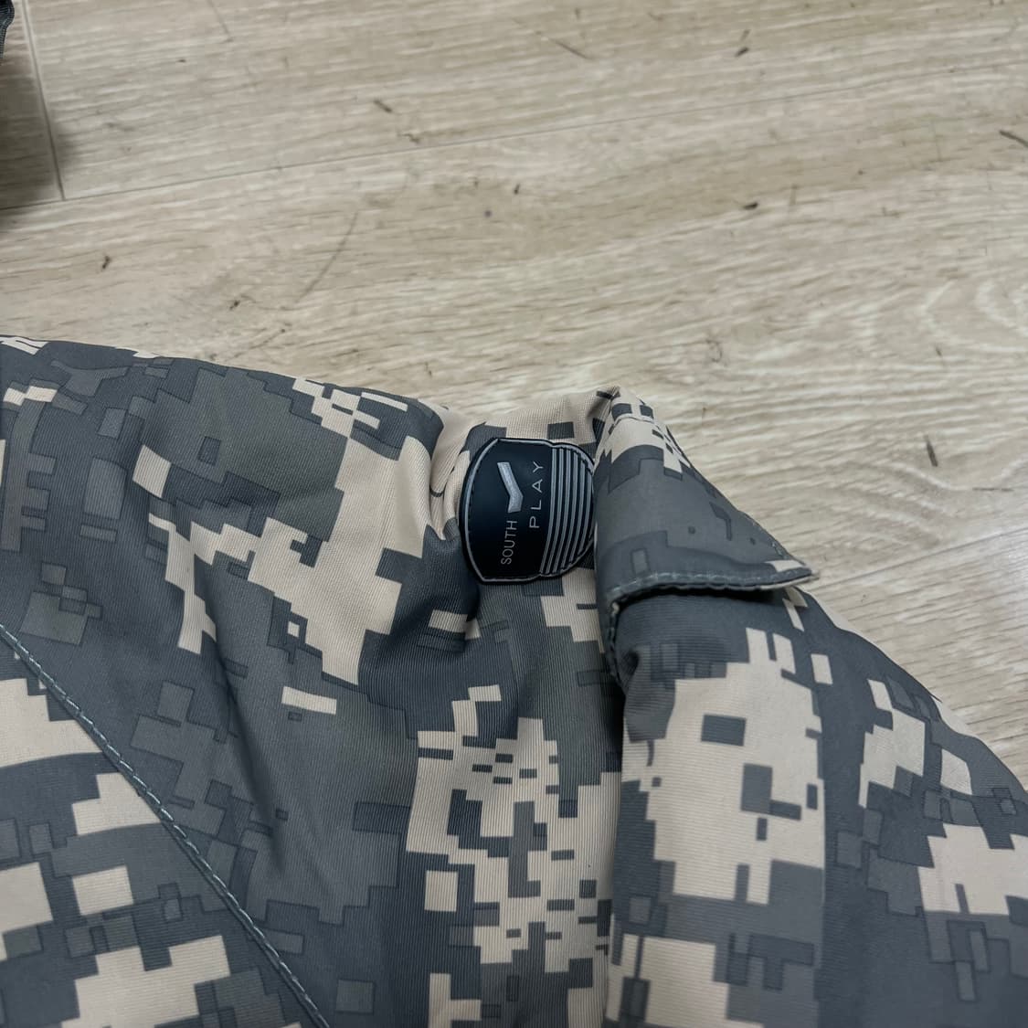 사우스플레이 밀리터리 겨울용 기모 후드 바람막이 [카모플라쥬] M/95 상품이미지4
