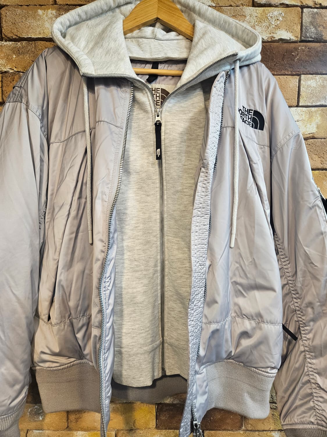 노스페이스 봄버 패딩 자켓 L(100) 상품이미지4