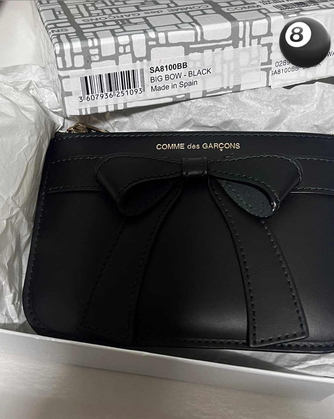 Cdg 꼼데가르송 빅보우 월렛 상품이미지1