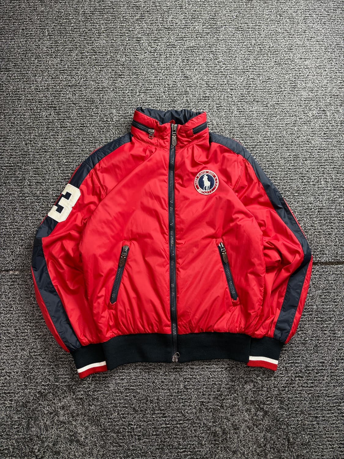 폴로 랄프로렌 벤쿠버 USA 폴리에스터 투웨이 집업 자켓 2642 상품이미지2