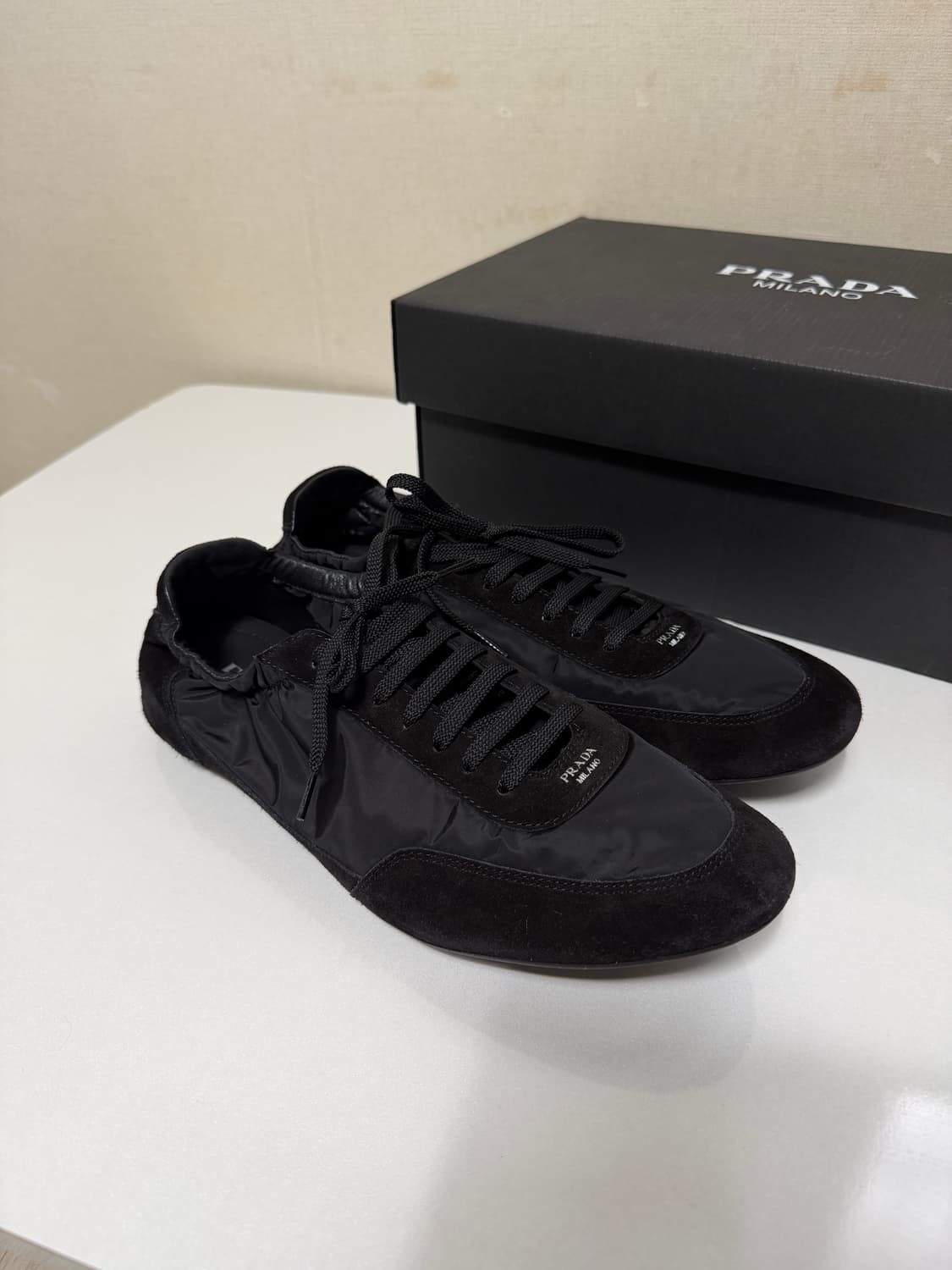 [uk8] 프라다 컬랩스 리나일론 스니커즈 상품이미지3