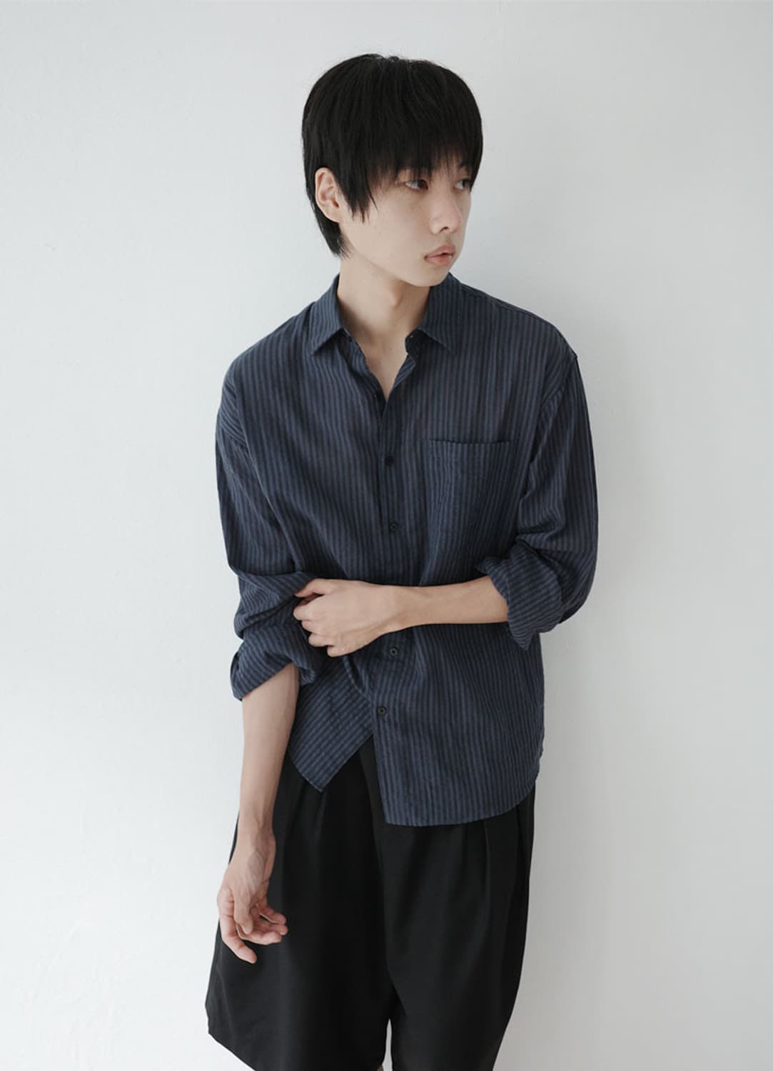 쉐도우 룸 셔츠 블랙 상품이미지2