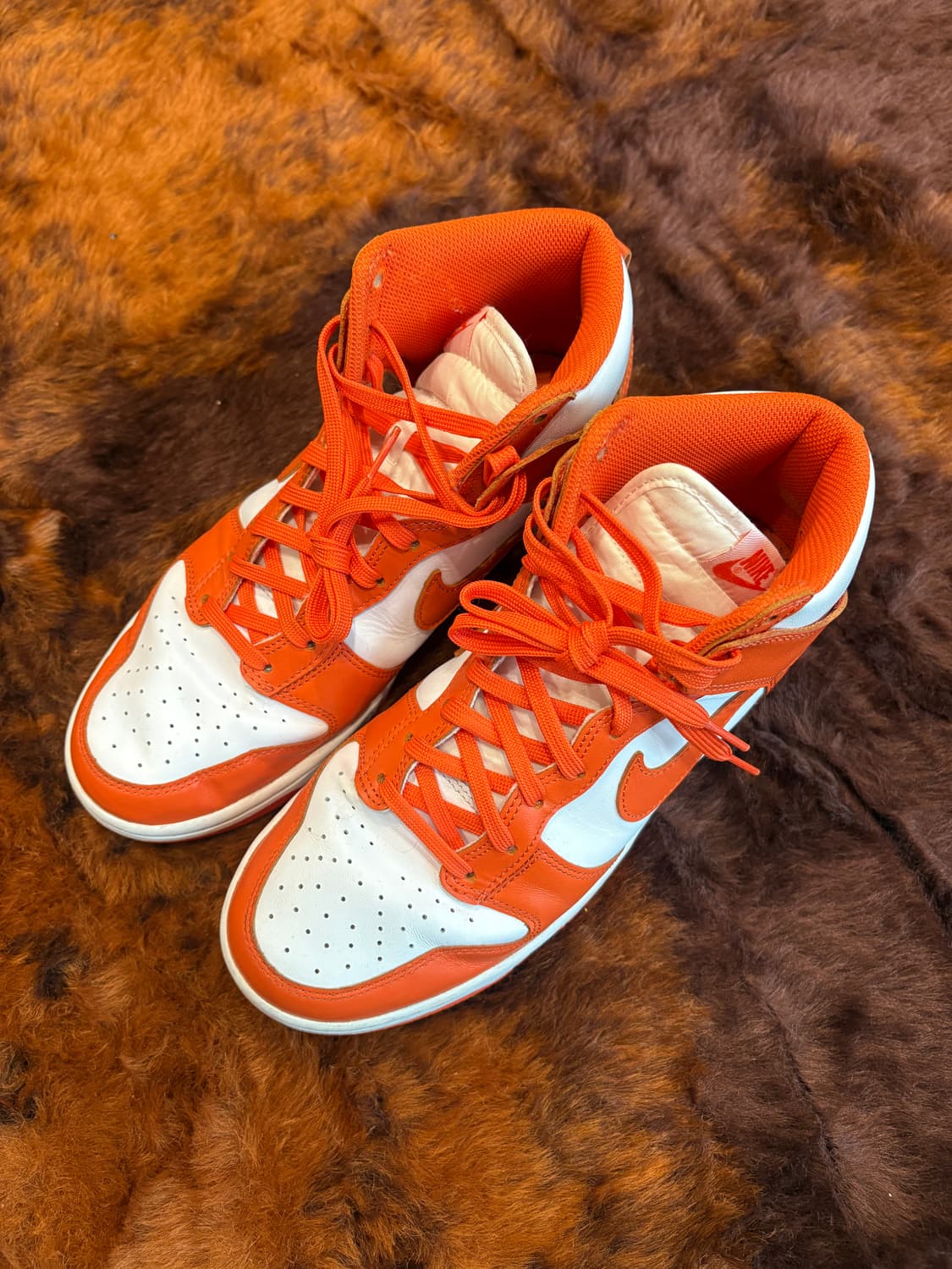 나이키 덩크 하이 레트로 오렌지 블레이드 상품이미지1