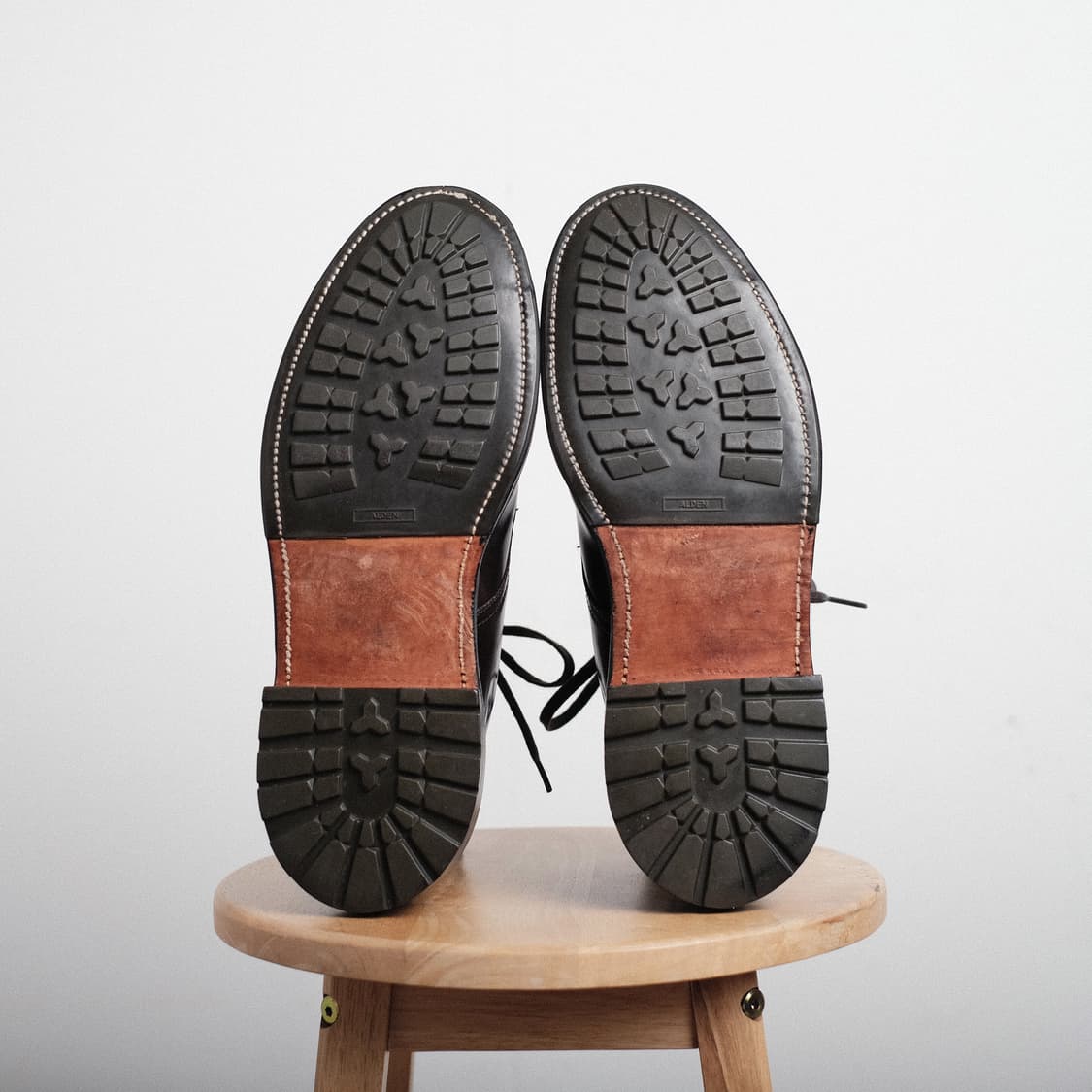 알든 40258HC 8.5D사이즈 버건디 코도반 NST 탱커 부츠 상품이미지10