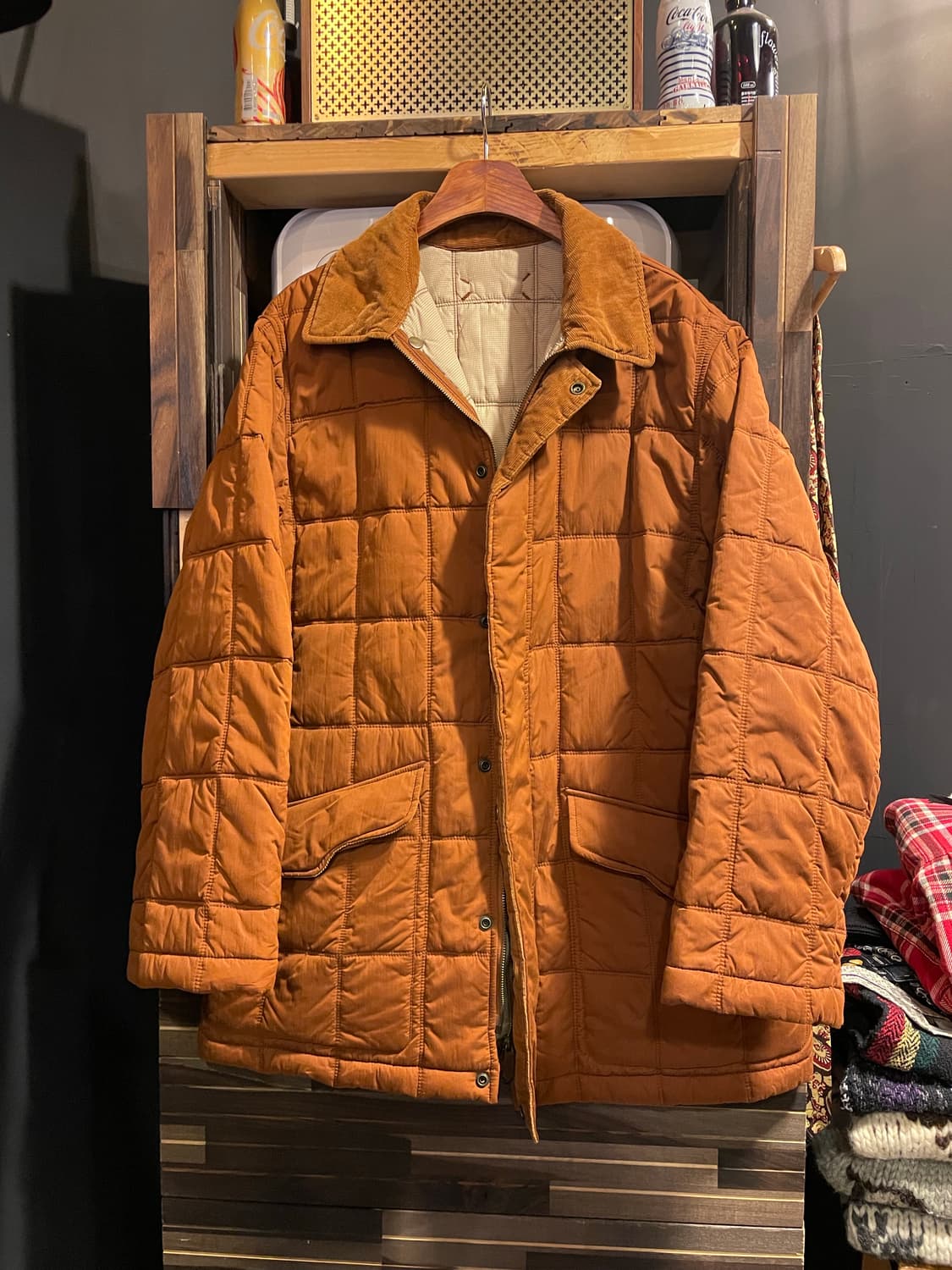 헨리코튼 퀼팅자켓 상품이미지1