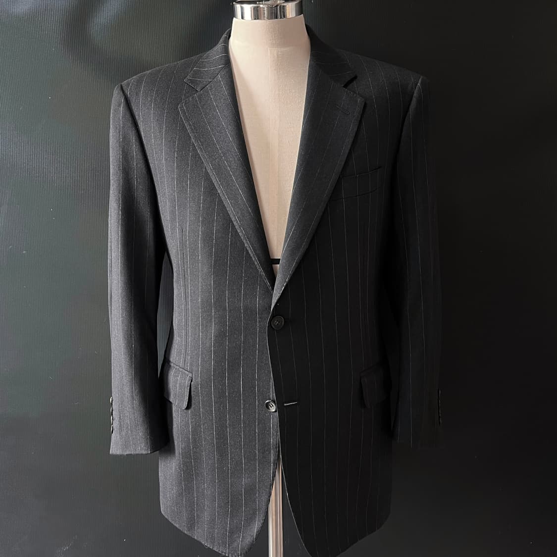 IT52C) Canali 까날리 Made in Italy 울 캐시미어자켓 상품이미지1