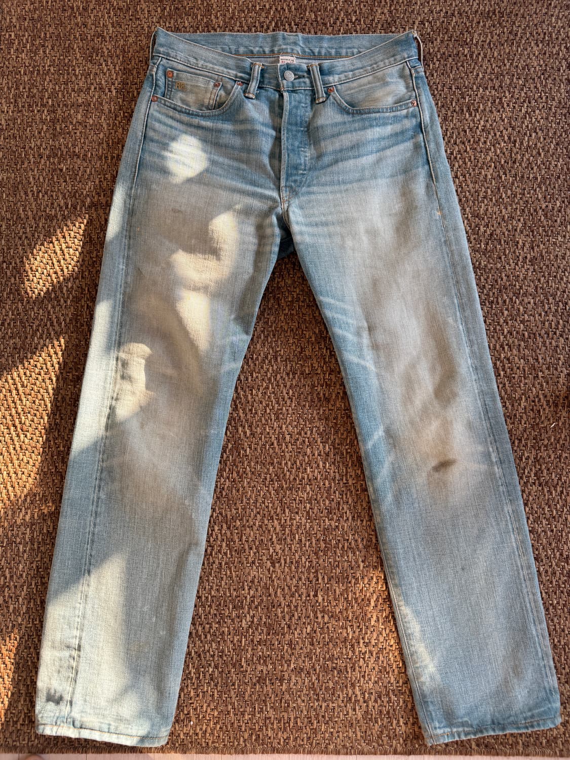 rrl 스트레이트핏 캠든 셀비지 진 31x30 상품이미지2