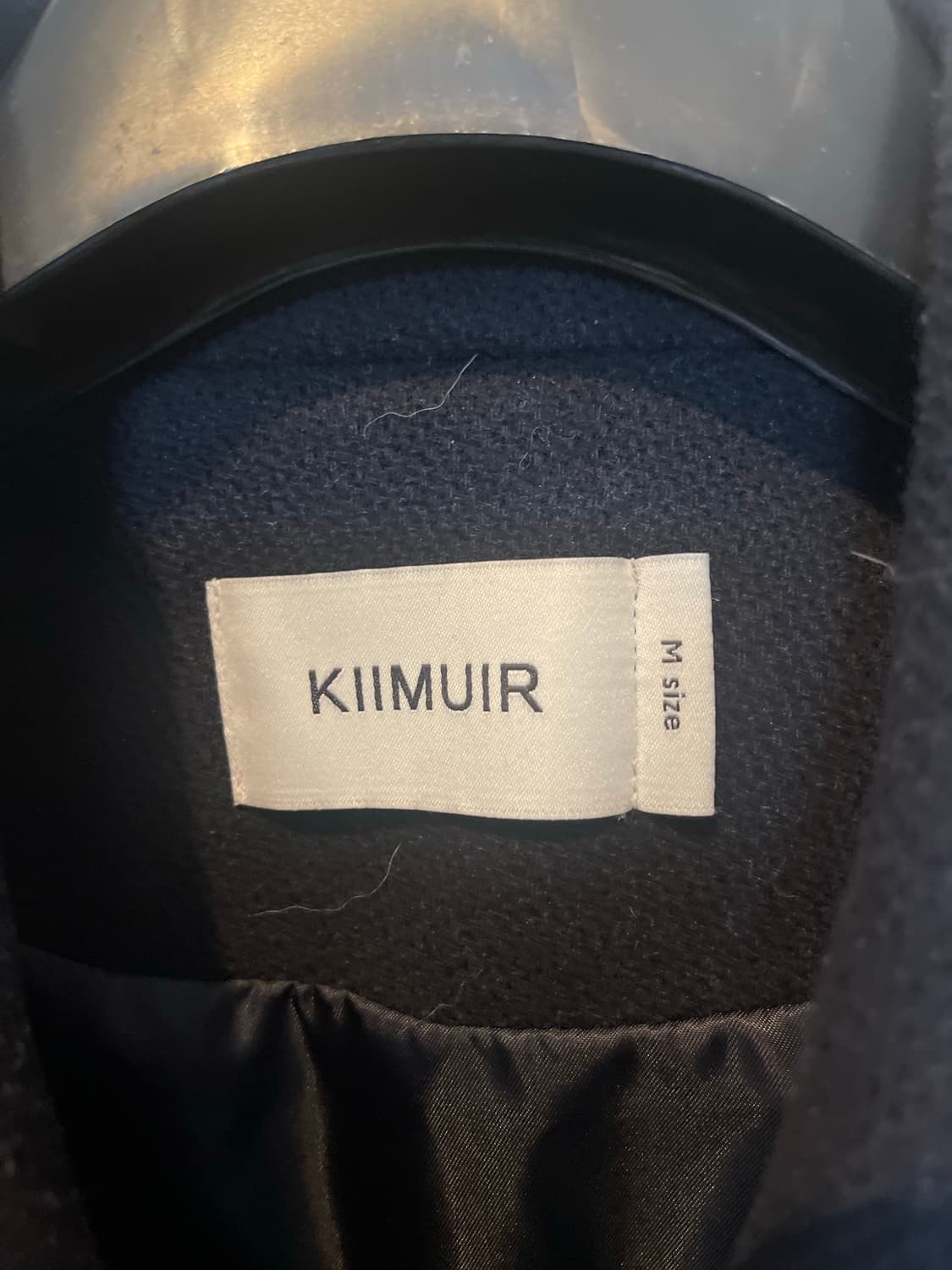 키뮤어 울 바시티 자켓 네이비 M 상품이미지4