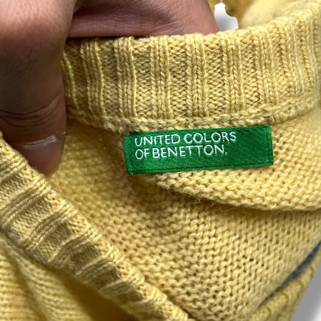 베네통 노르딕 니트 가디건 y14159 상품이미지6