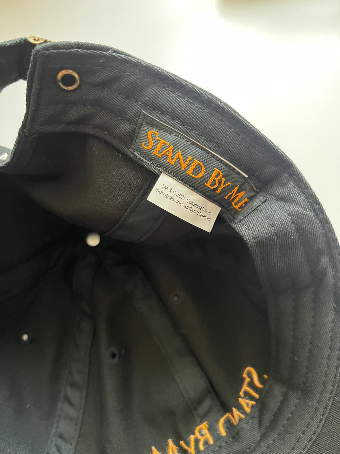 와코마리아 stand by me 볼캡 모자 블랙 새상품 상품이미지4