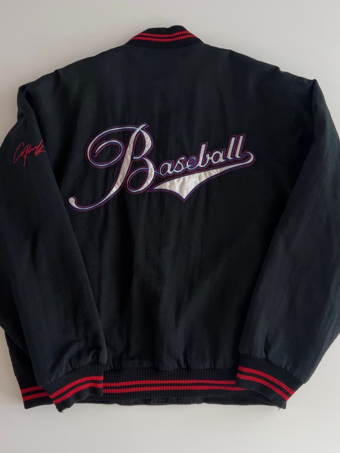90s 나이키 박찬호 친필 싸인 자수 베이스볼 자켓 100 상품이미지4