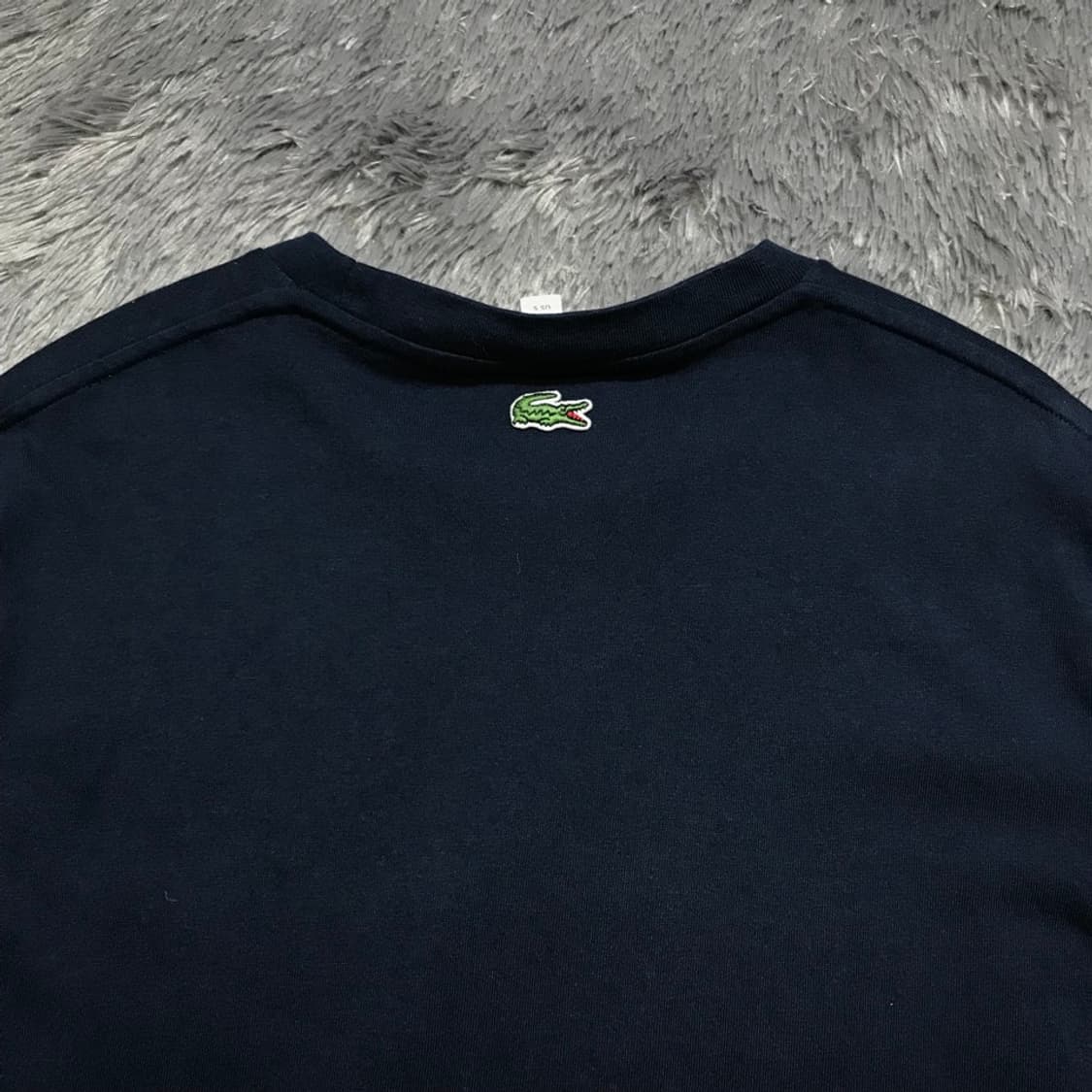 [[M, A급] 라코스테(LACOSTE) 네트 프린트 반팔티@555   상품이미지5