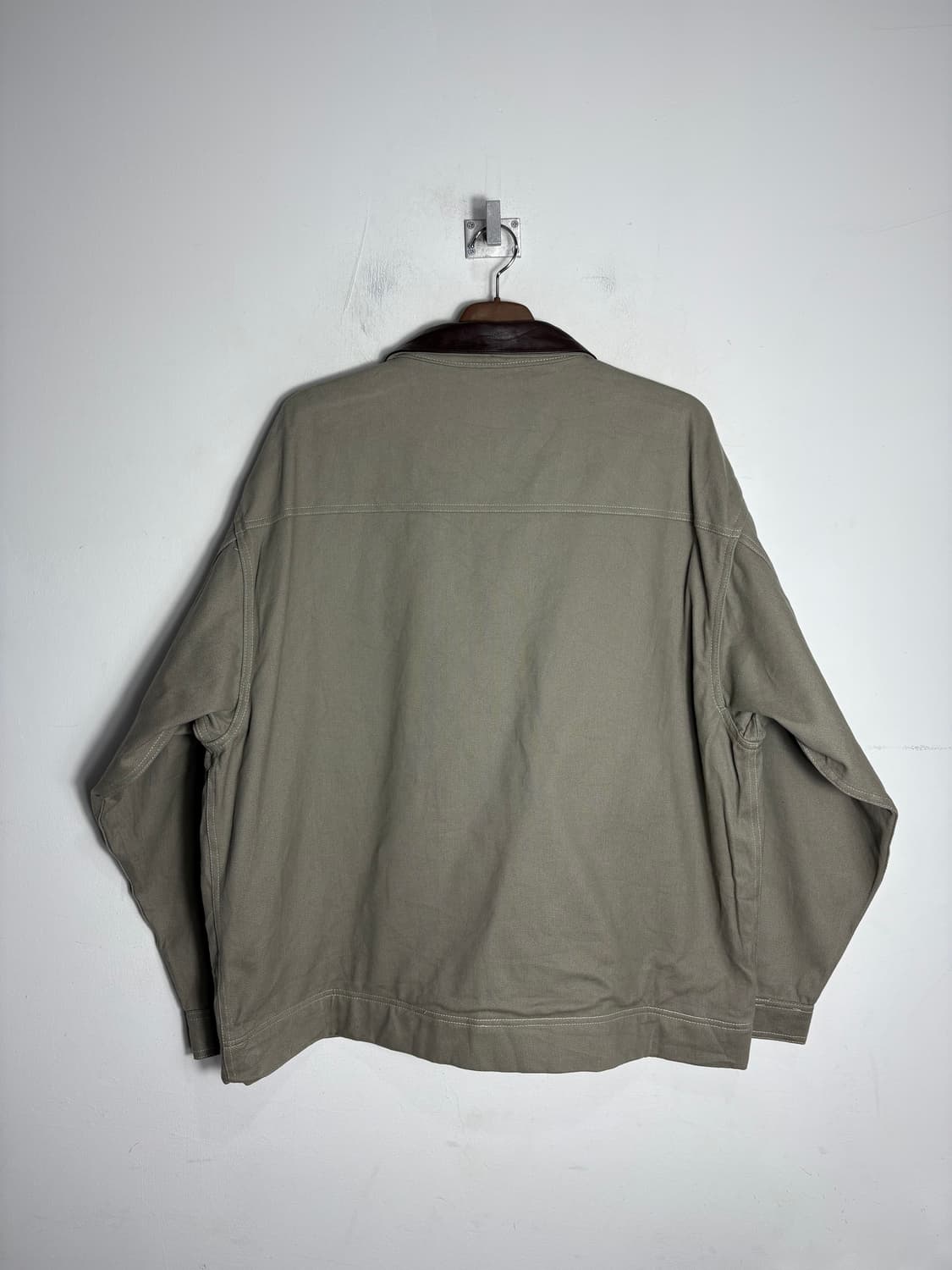 Malboro 말보로 90s 가죽 카라 자켓 (미사용) 상품이미지6