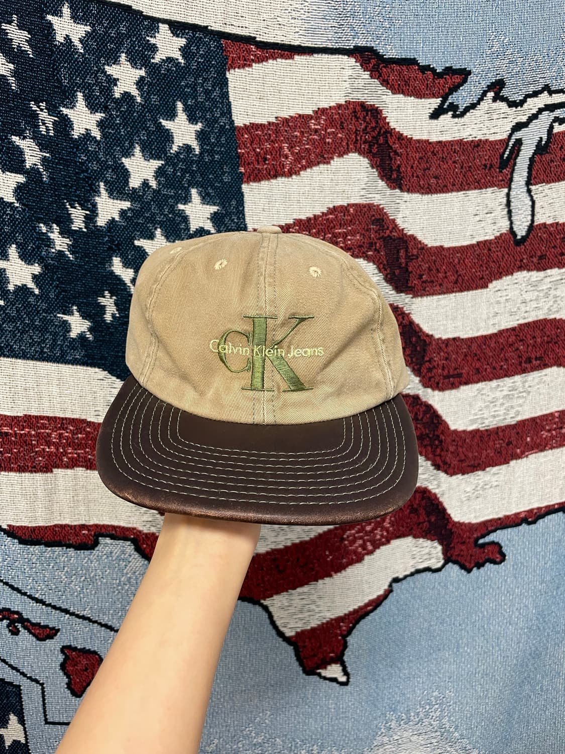 Rare Calvin Klein Jeans vintage cap 상품이미지5
