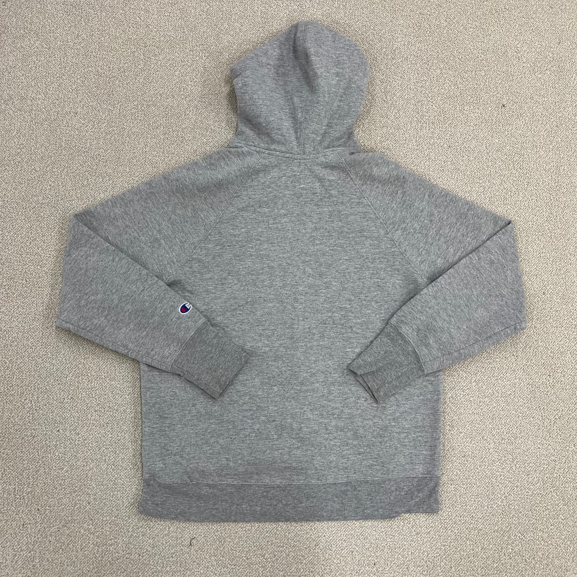 M 챔피온 그레이 긴팔 후드 티셔츠 0202M1 상품이미지5
