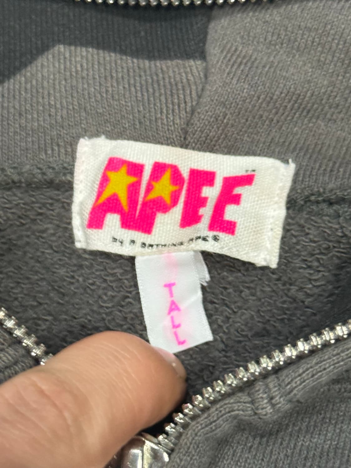 니고 시절 진짜 베이프 베이프스타 후드 집업 자켓 상품이미지6