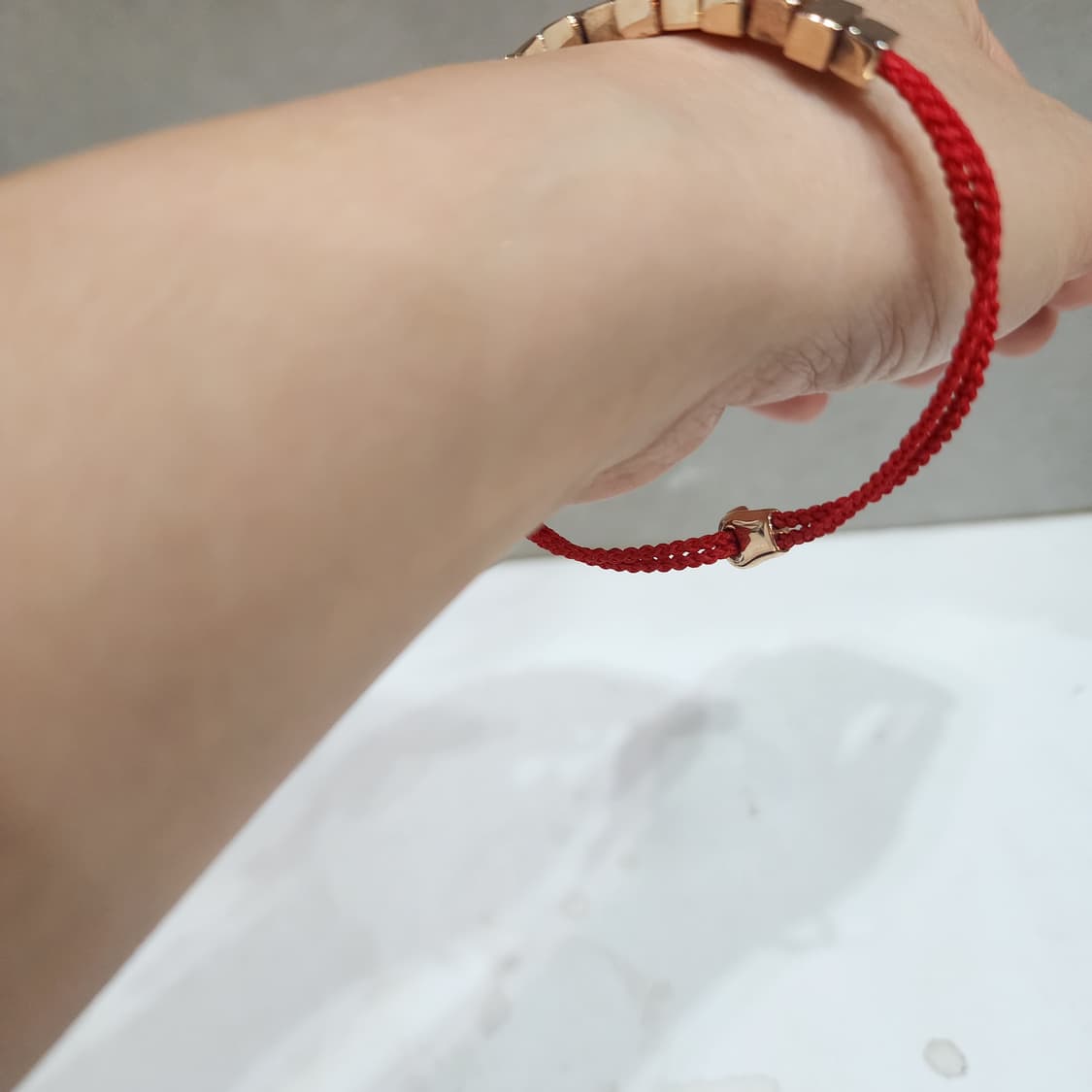 모니카비나더 레드큐브팔찌 상품이미지9