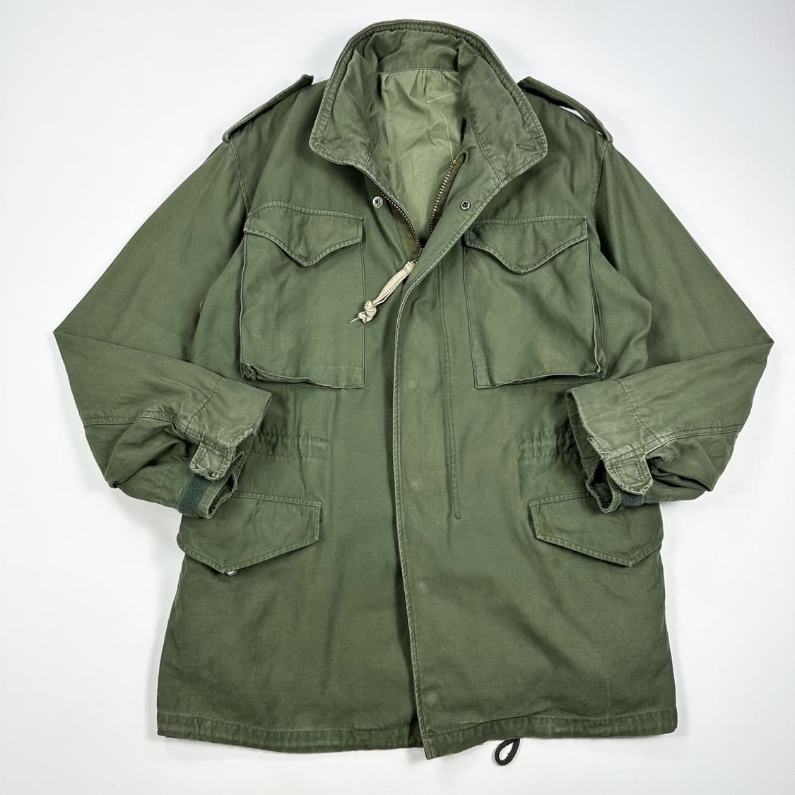 VTG 빈티지 밀리터리 카키 M65 필드자켓 (M) 상품이미지2