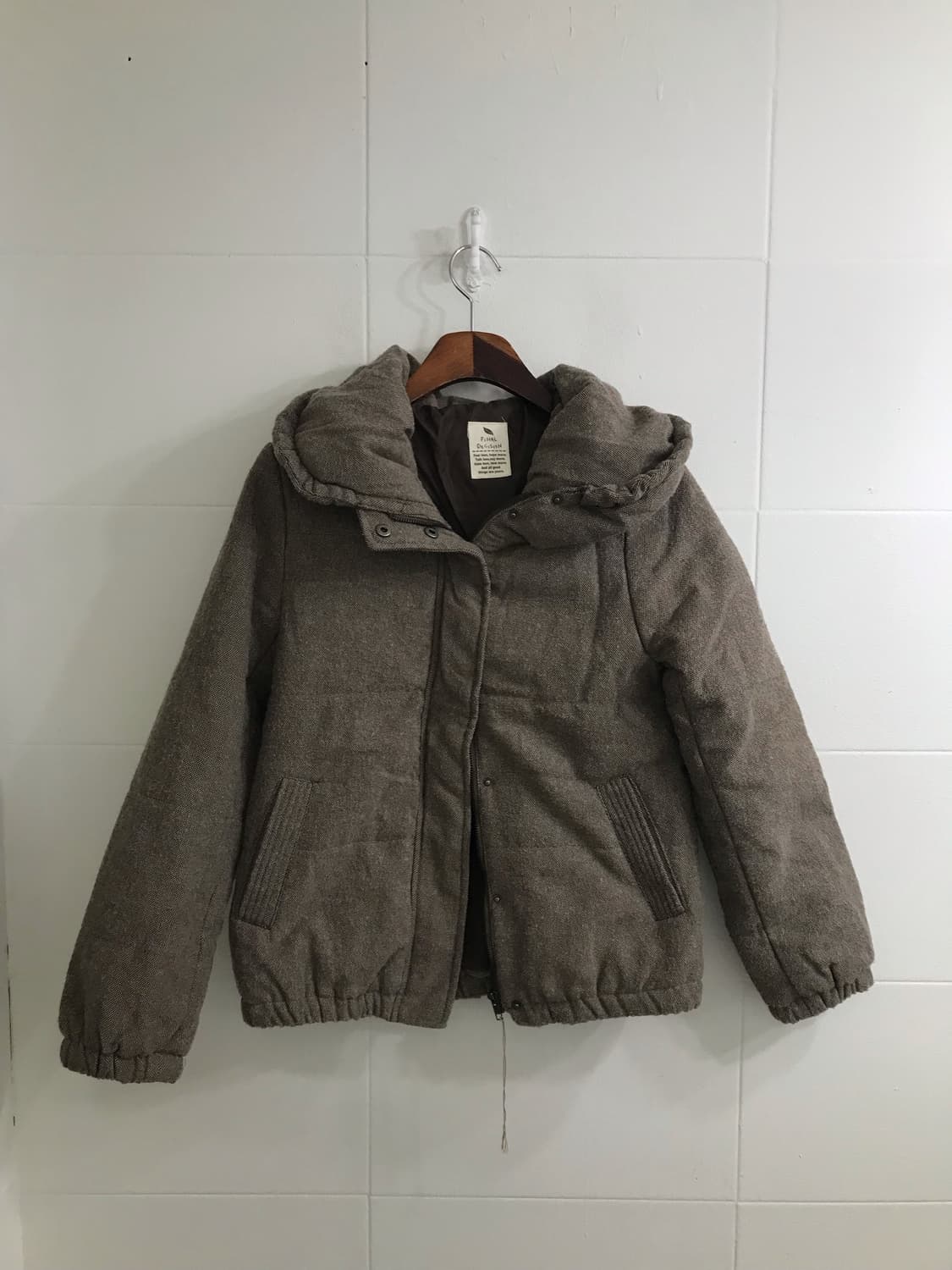 민트초코 뮤트브라운 곰돌이 모리걸 하구미 패딩 코디세트 상품이미지4