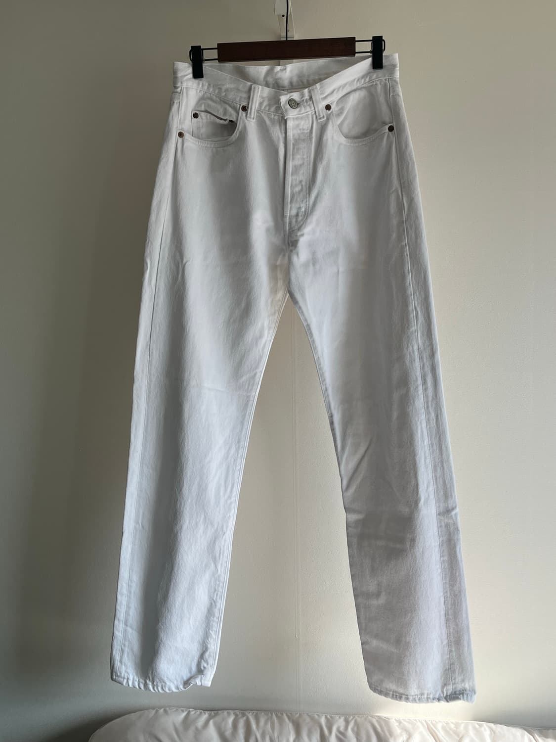 1980s Levi's 501 White Jean 리바이스 화이트진 상품이미지1