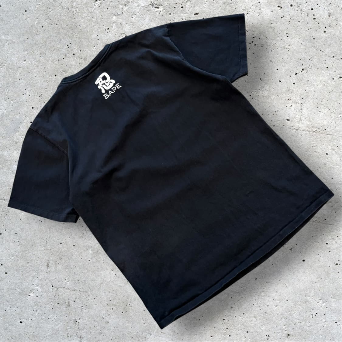 [L] BAPE 베이프 닌자 블랙 반팔 티셔츠 D863 상품이미지2