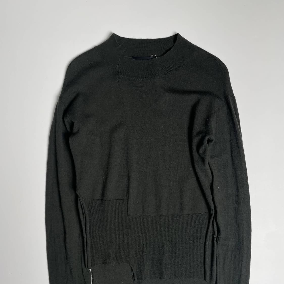 Pour deux 언밸런스 컷 니트 상품이미지2