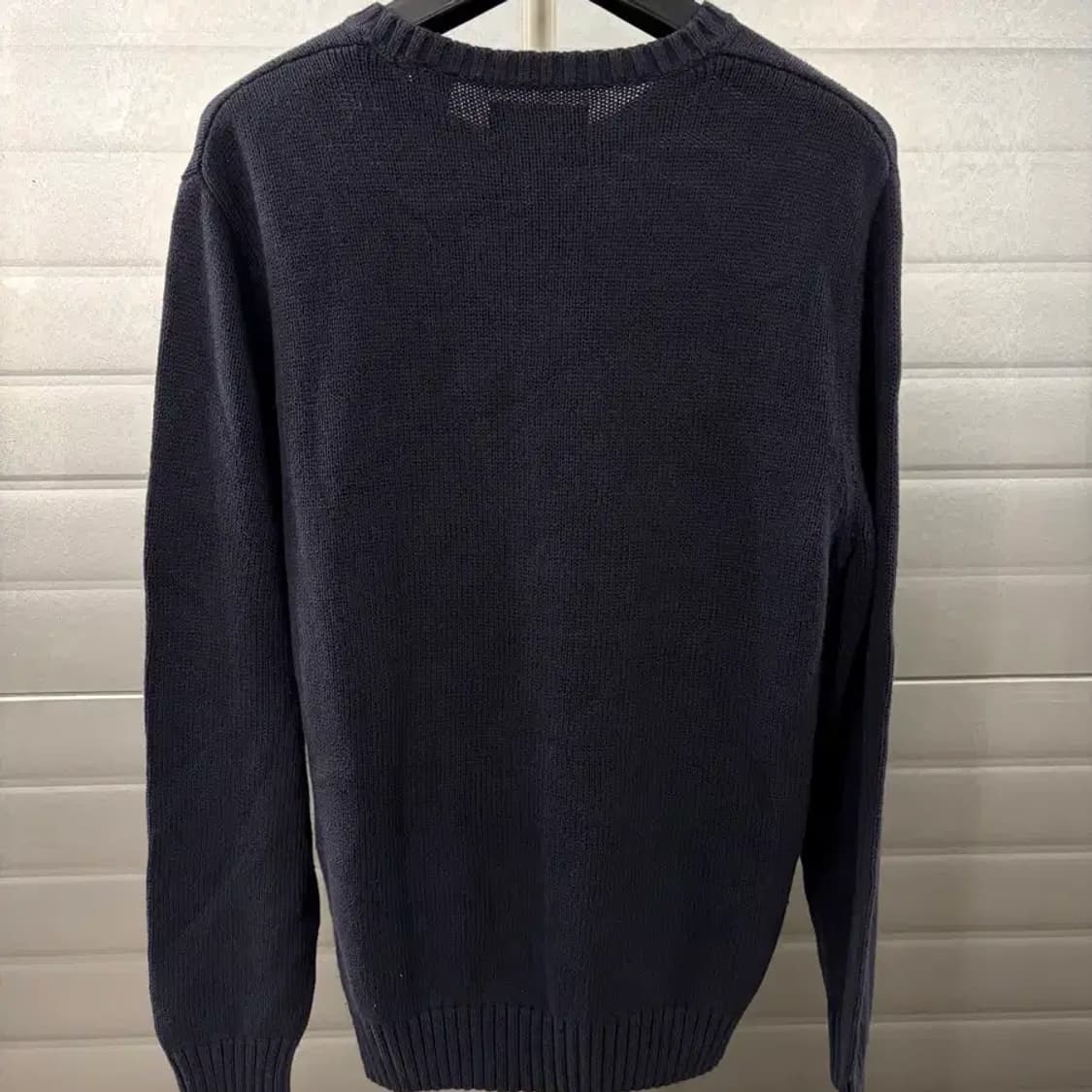 Polo Chaps vintage sweater navy L 상품이미지4