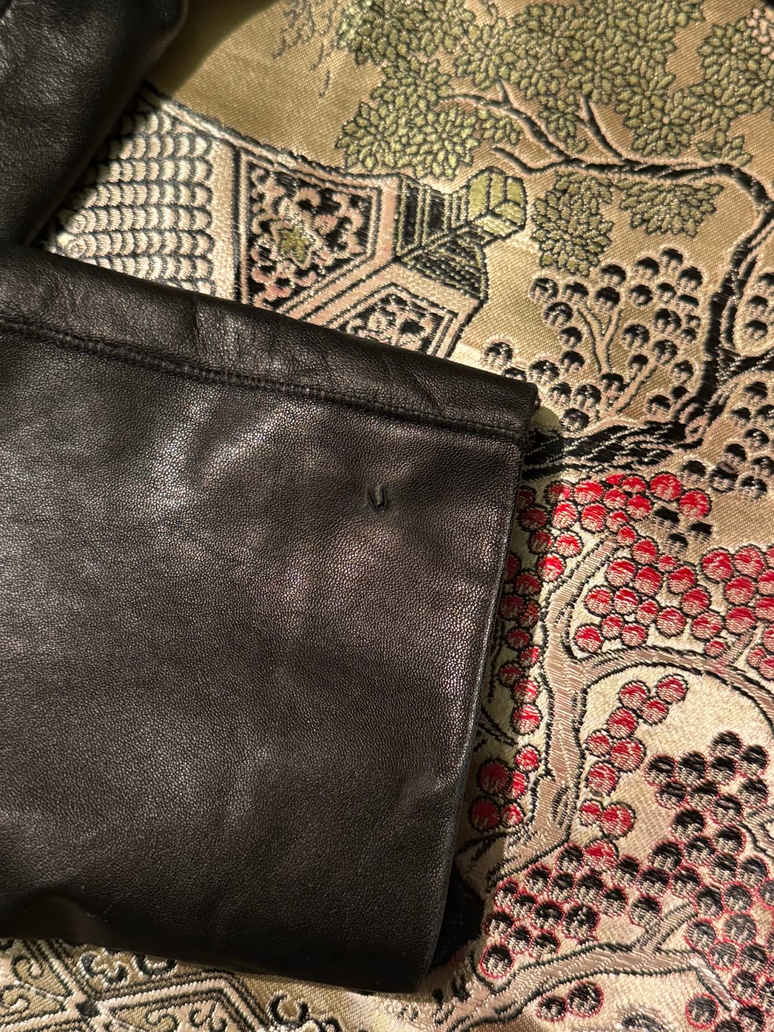 아르마니 꼴레지오니 램스킨 가죽 자켓 상품이미지7