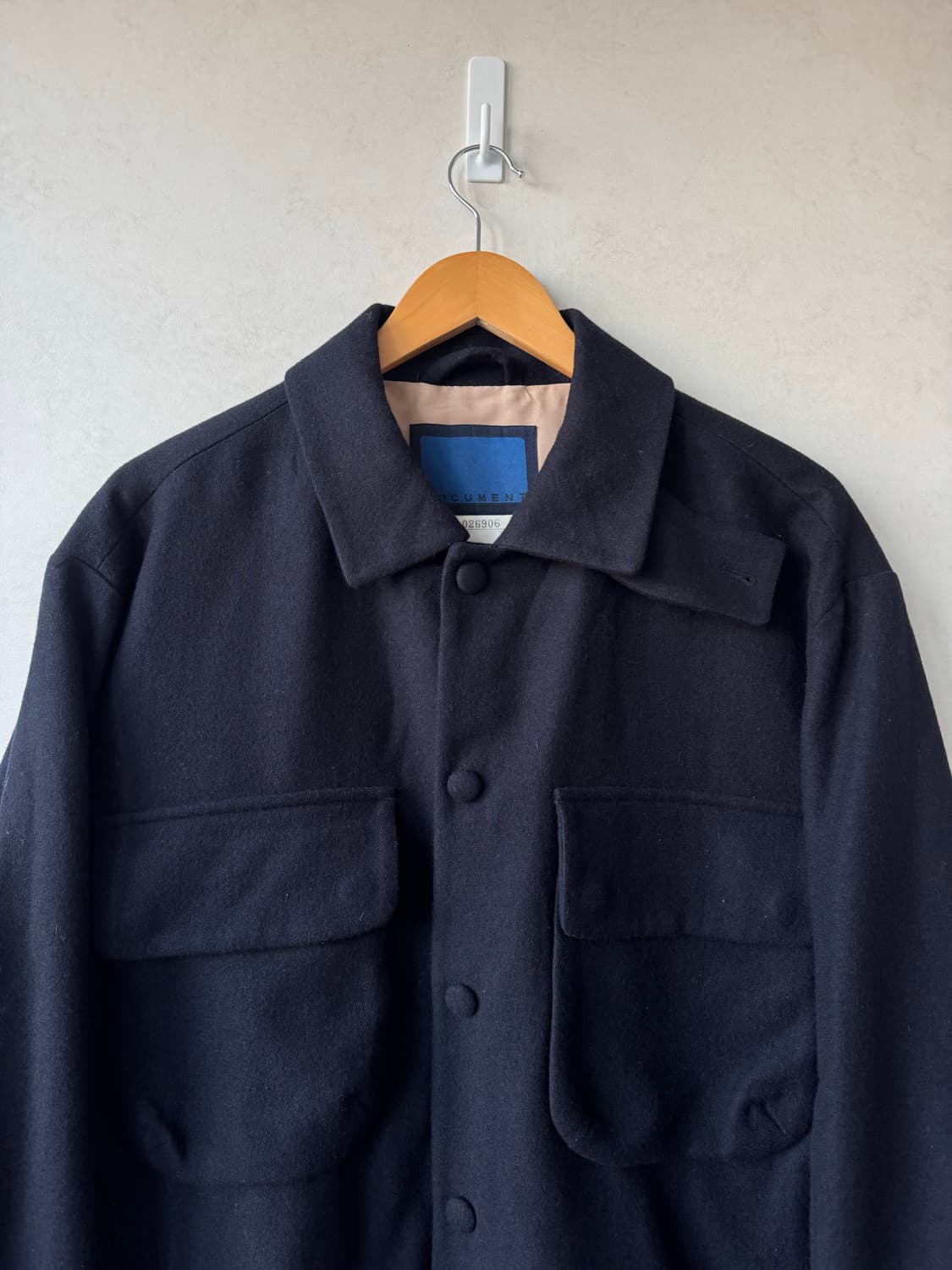 도큐먼트 울 자켓 상품이미지2