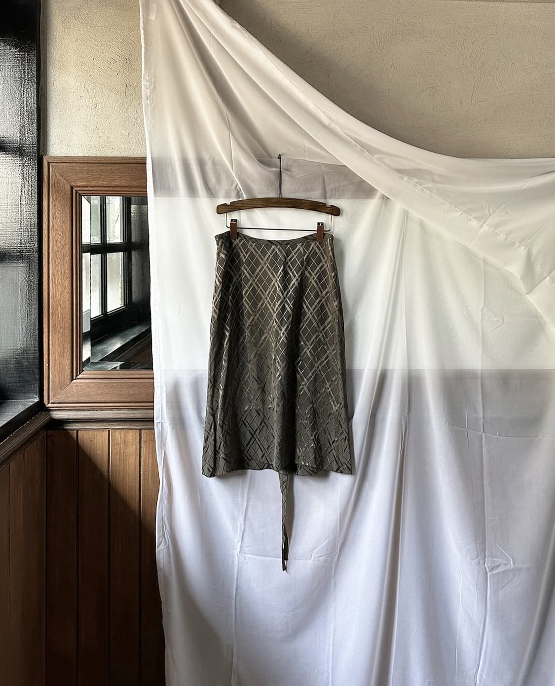 ISABEL MARANT tie check skirt 상품이미지7