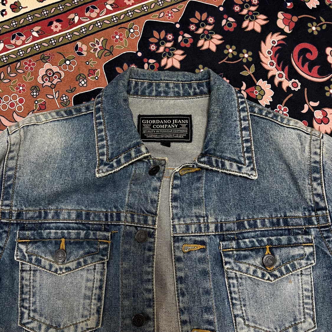 지오다노 진스 데님 트러커 자켓 M 상품이미지2