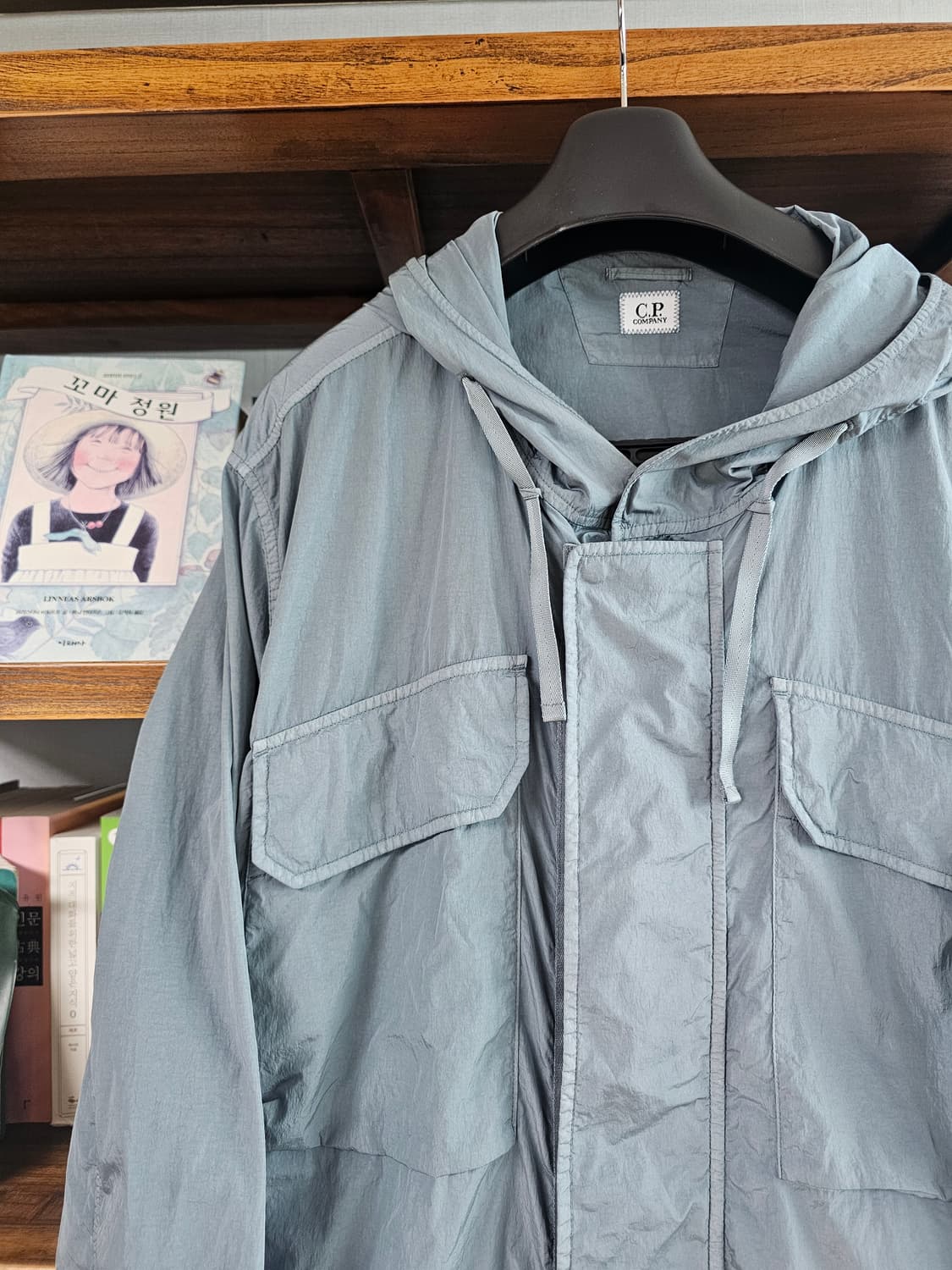 이번 시즌 최신 제품!!25시즌 씨피 명품 CP컴퍼니 후드 자켓 바 상품이미지4