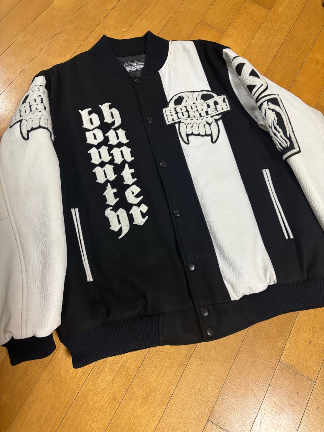 [XL] 바운티헌터 스컬 스타디움자켓 상품이미지2