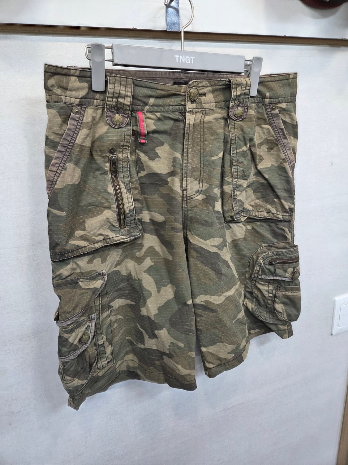 에드윈 올드스쿨 빈티지 립스타 멀티포켓 카모 카고반바지 34 35  상품이미지4