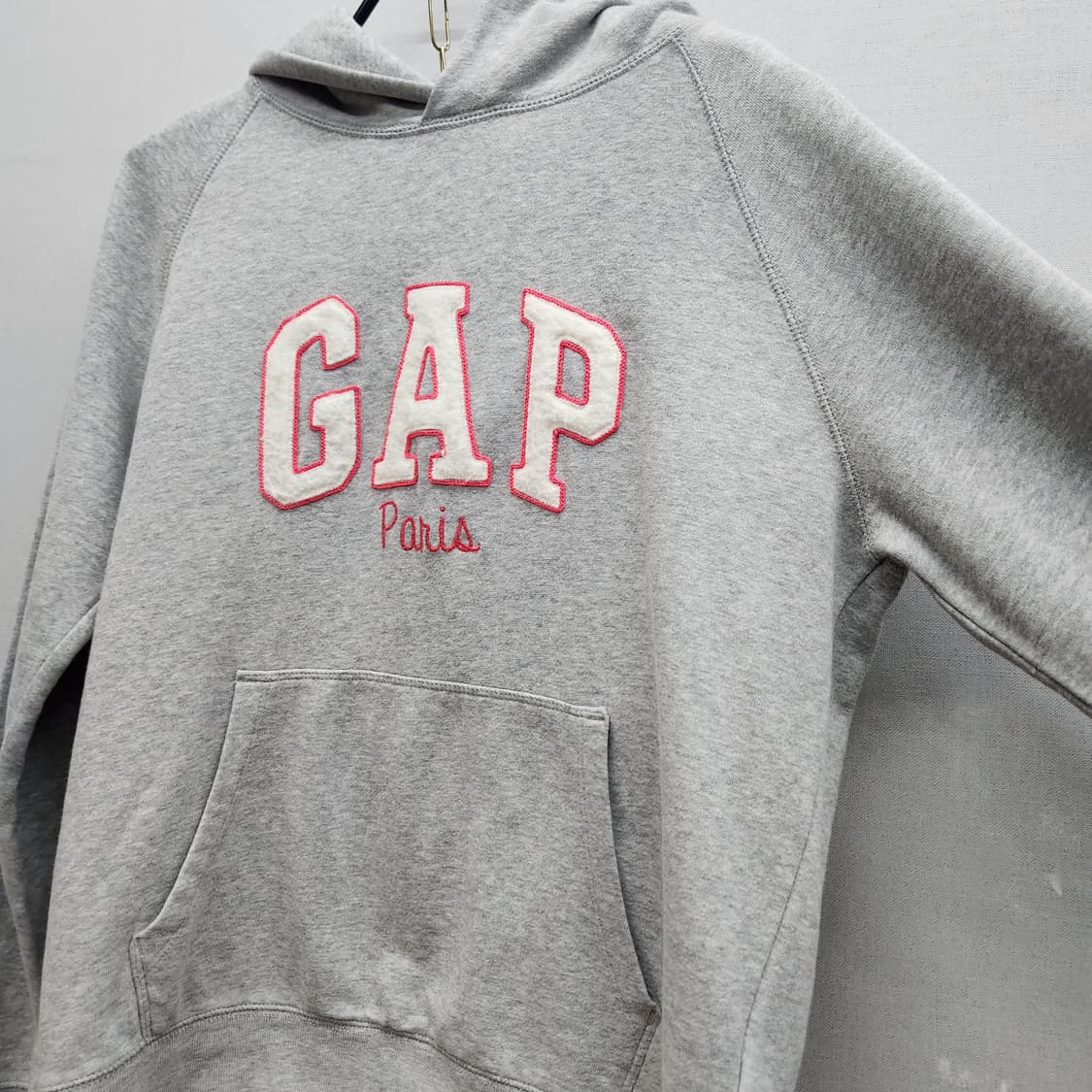GAP 갭 빅로고 자수 후드티 L 상품이미지2