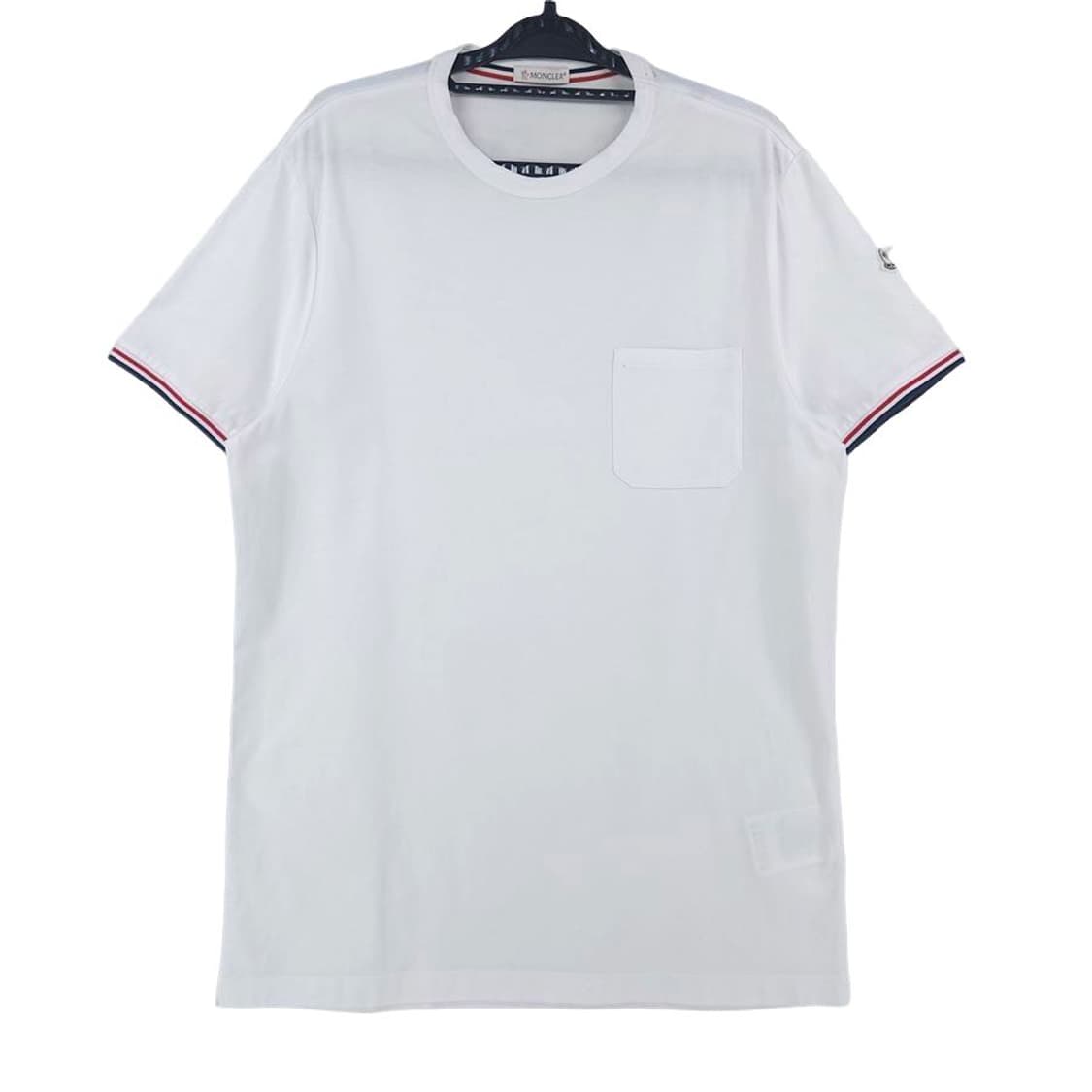 [남L]몽클레어 포켓 라운드 반팔티[Y64-014] 상품이미지1