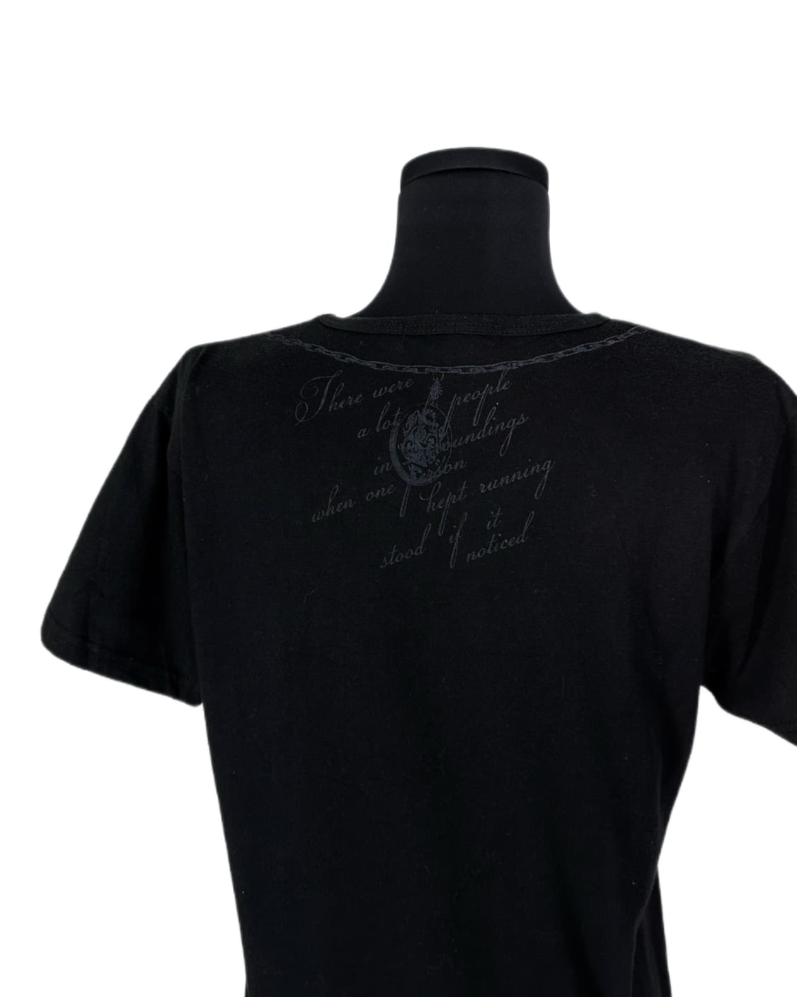 punk lettering printing t-shir 상품이미지4